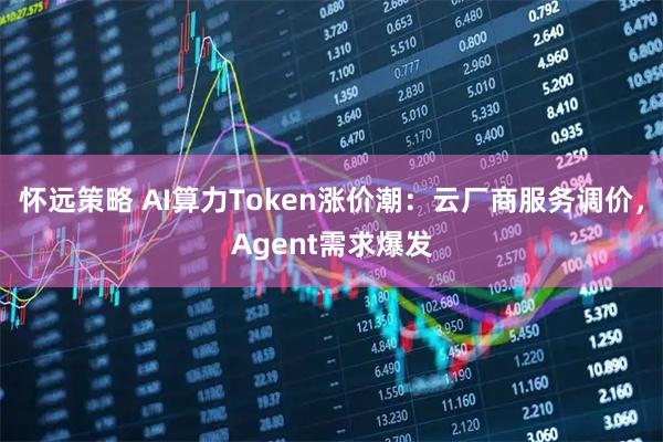 怀远策略 AI算力Token涨价潮：云厂商服务调价，Agent需求爆发