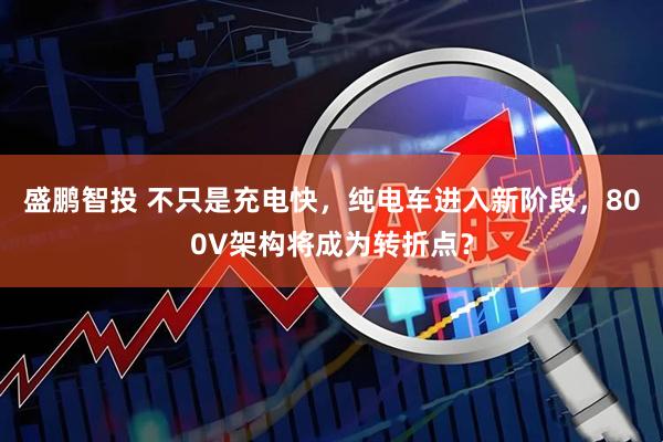 盛鹏智投 不只是充电快，纯电车进入新阶段，800V架构将成为转折点？